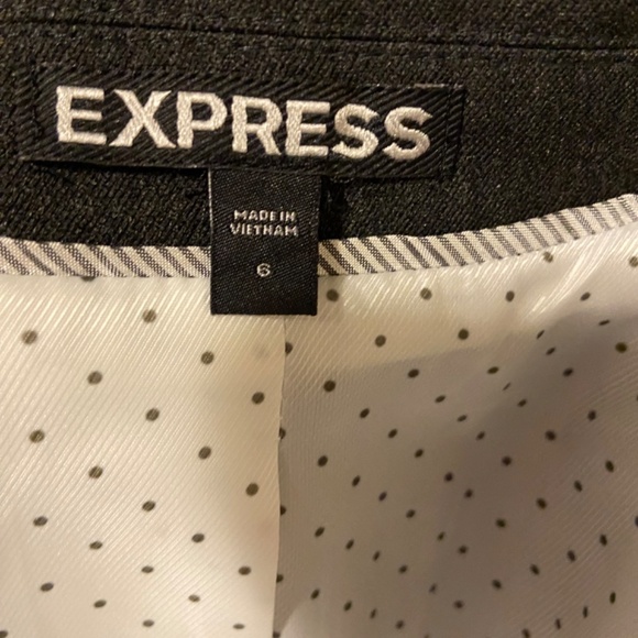 Express Dark Gray Blazer - Picture 5 of 5